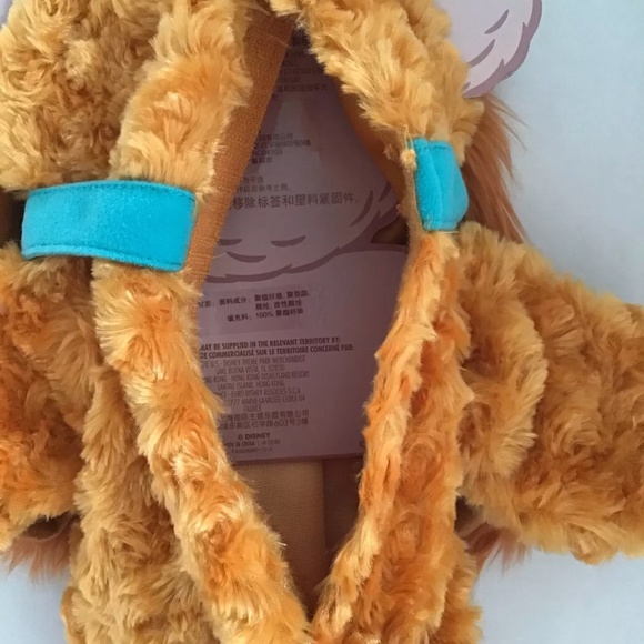 Disney Parks Duffy Shellie May bear  Dress Up Costume Lady and the Tramp new 17 - Picture 7 of 9